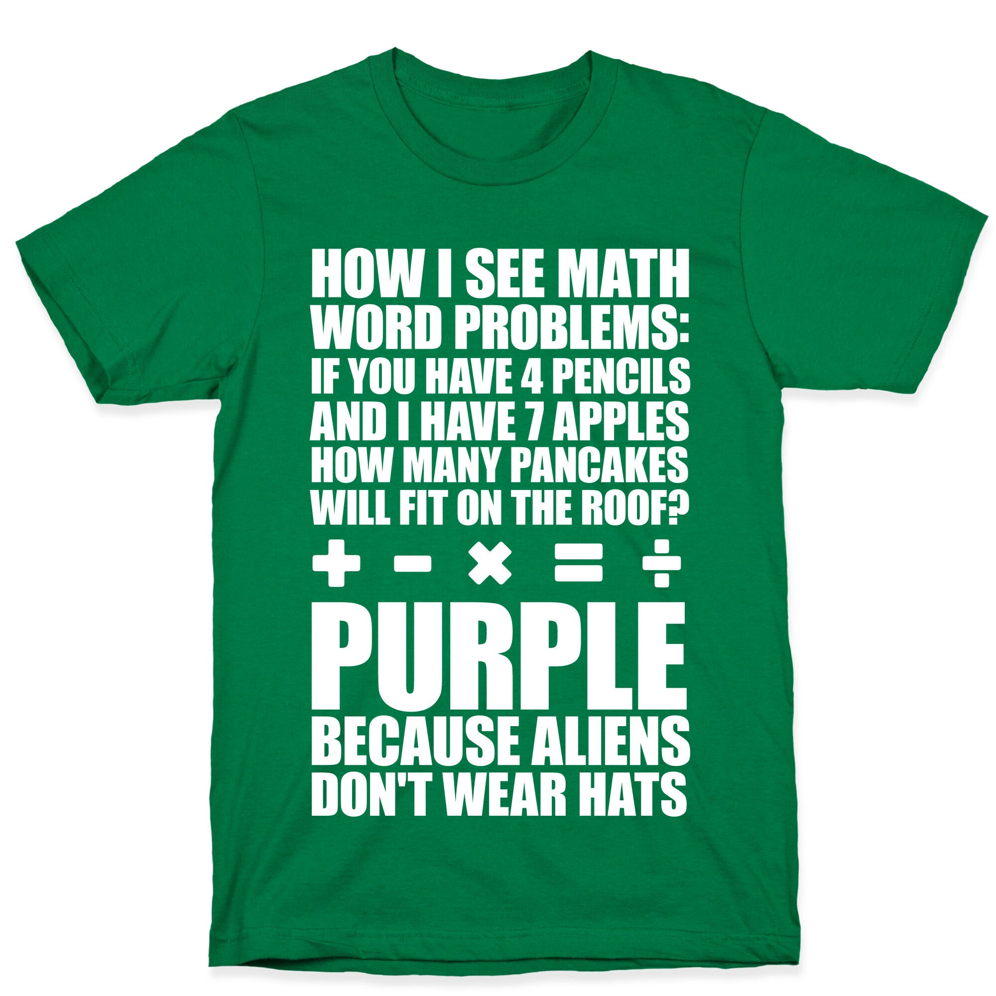 How I See Math Word Problems T-Shirt